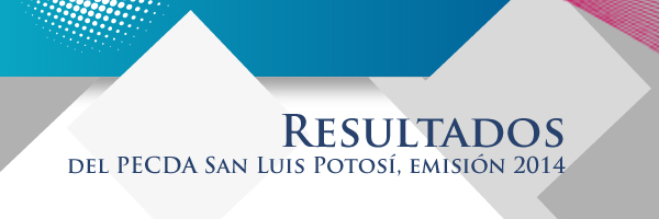 Imagen de Resultados de la Convocatoria del Programa de Estímulo a la Creación y al Desarrollo Artístico PECDA 2014