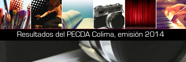 Resultados del PECDA Colima, emisión 2014