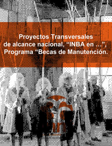 Proyectos Transversales de Alcance Nacional, “INBA en...”,  Programa “Becas de Manutención. 36 Muestra Nacional de Teatro