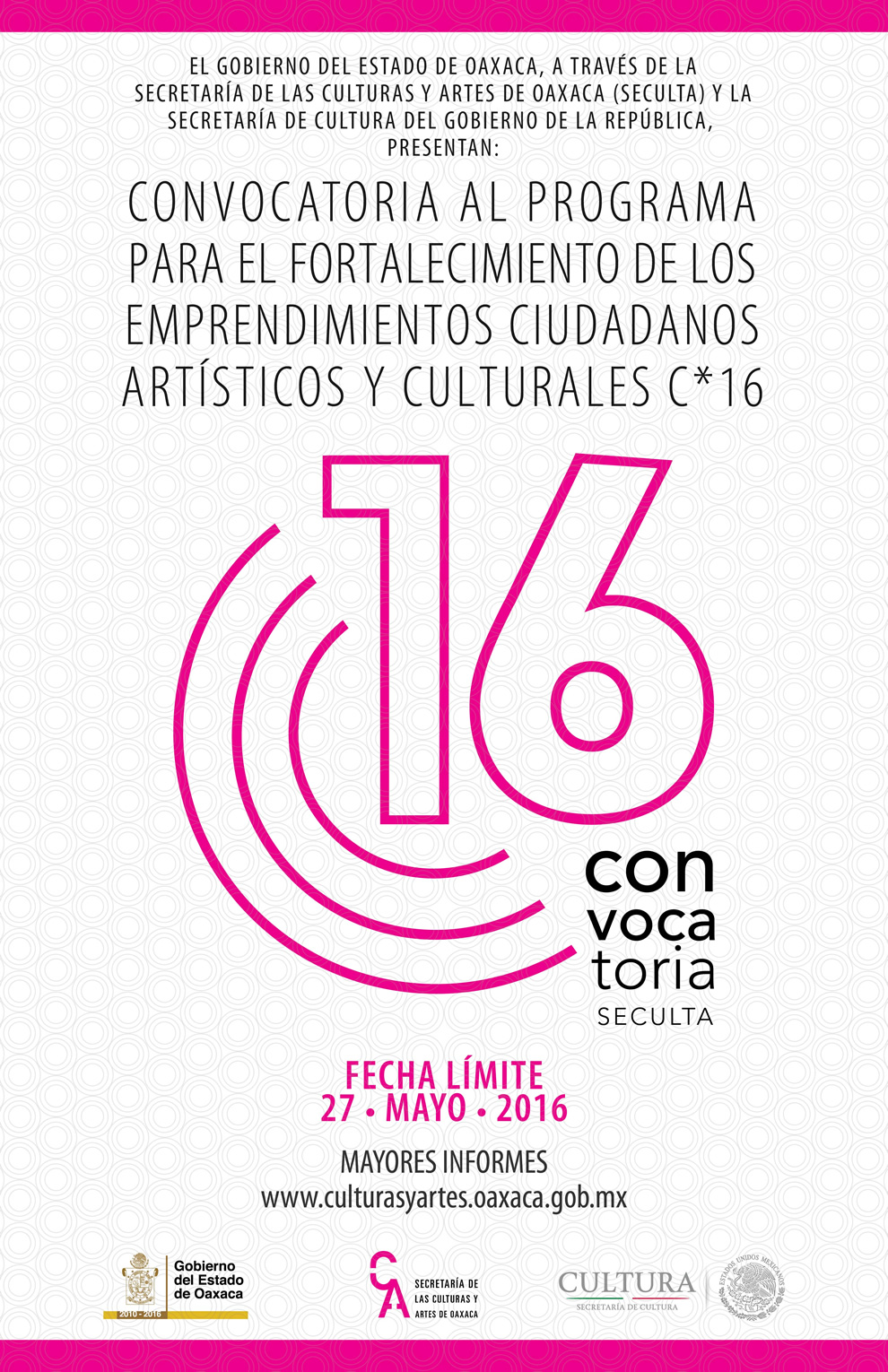Imagen de Convocatoria del Programa para el Fortalecimiento de los Emprendimientos Ciudadanos Artísticos y Culturales C*16