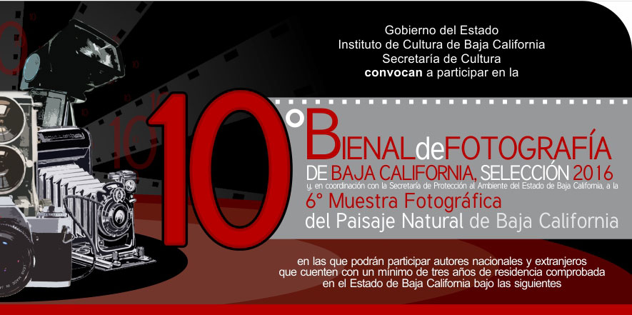 Imagen de Convocatoria para participar en la 10 Bienal Fotográfica de Baja California 2016