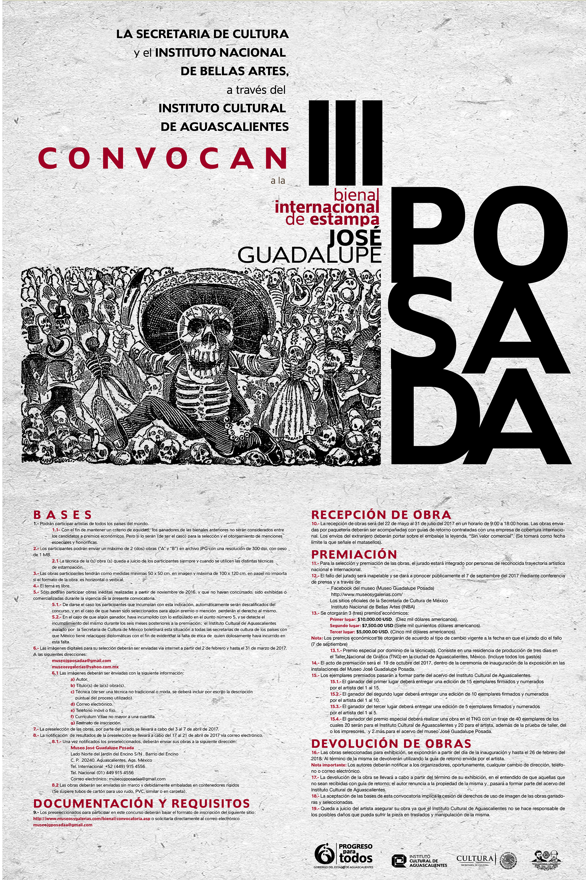 Imagen de III Bienal Internacional de Estampa José Guadalupe Posada