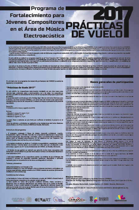 Programa de Fortalecimiento para Jóvenes Compositores en el Área de Música Electroacústica 