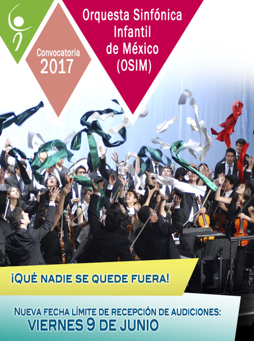 Imagen de Orquesta Sinfónica Infantil de México
Convocatoria 2017