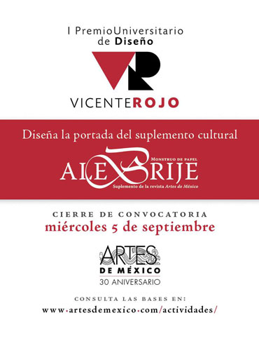 I Premio Universitario de Diseño “Vicente Rojo”