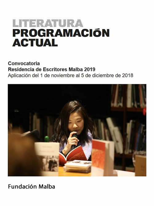 Residencias de Escritores Malba 2019