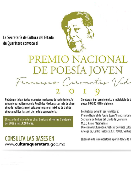 Premio Nacional de Poesía Joven 