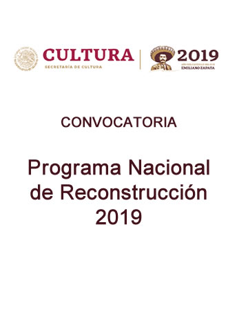 Programa Nacional de Reconstrucción 2019