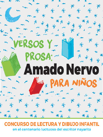 Concurso de Lectura y Dibujo Infantil Versos y prosa: Amado Nervo para niños