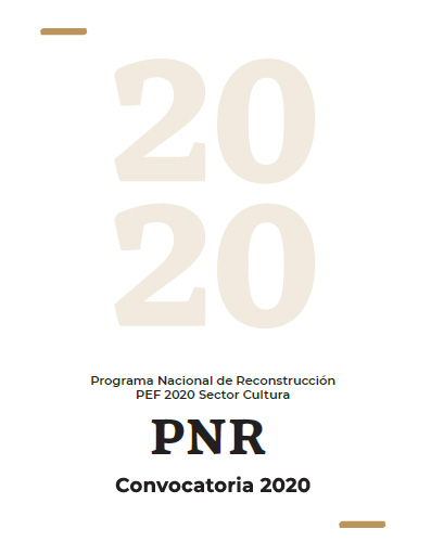 Programa Nacional de Reconstrucción 2020