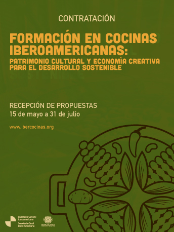 Formación en cocinas iberoamericanas: patrimonio cultural y economía creativa para el desarrollo sostenible