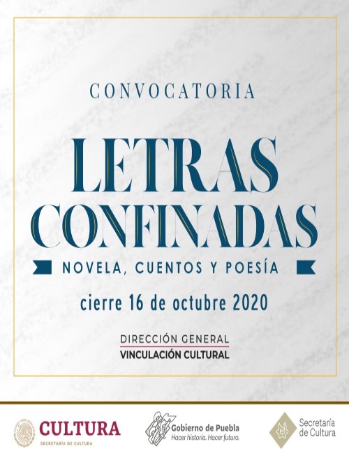 Convocatoria Letras Confinadas