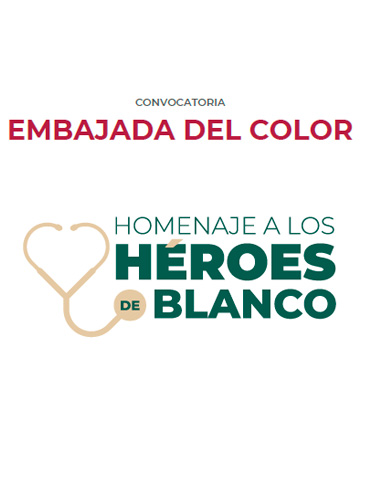 Embajada del color. Homenaje a los héroes de blanco