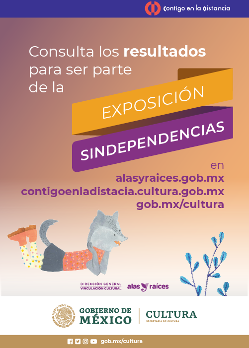 Resultados de la Invitación para conformar la Exposición Sindependencias