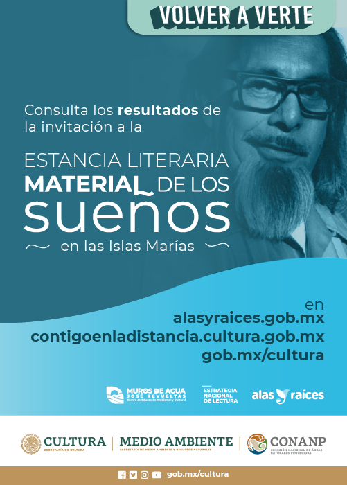 Resultados de la Convocatoria estancia literaria Material de los sueños