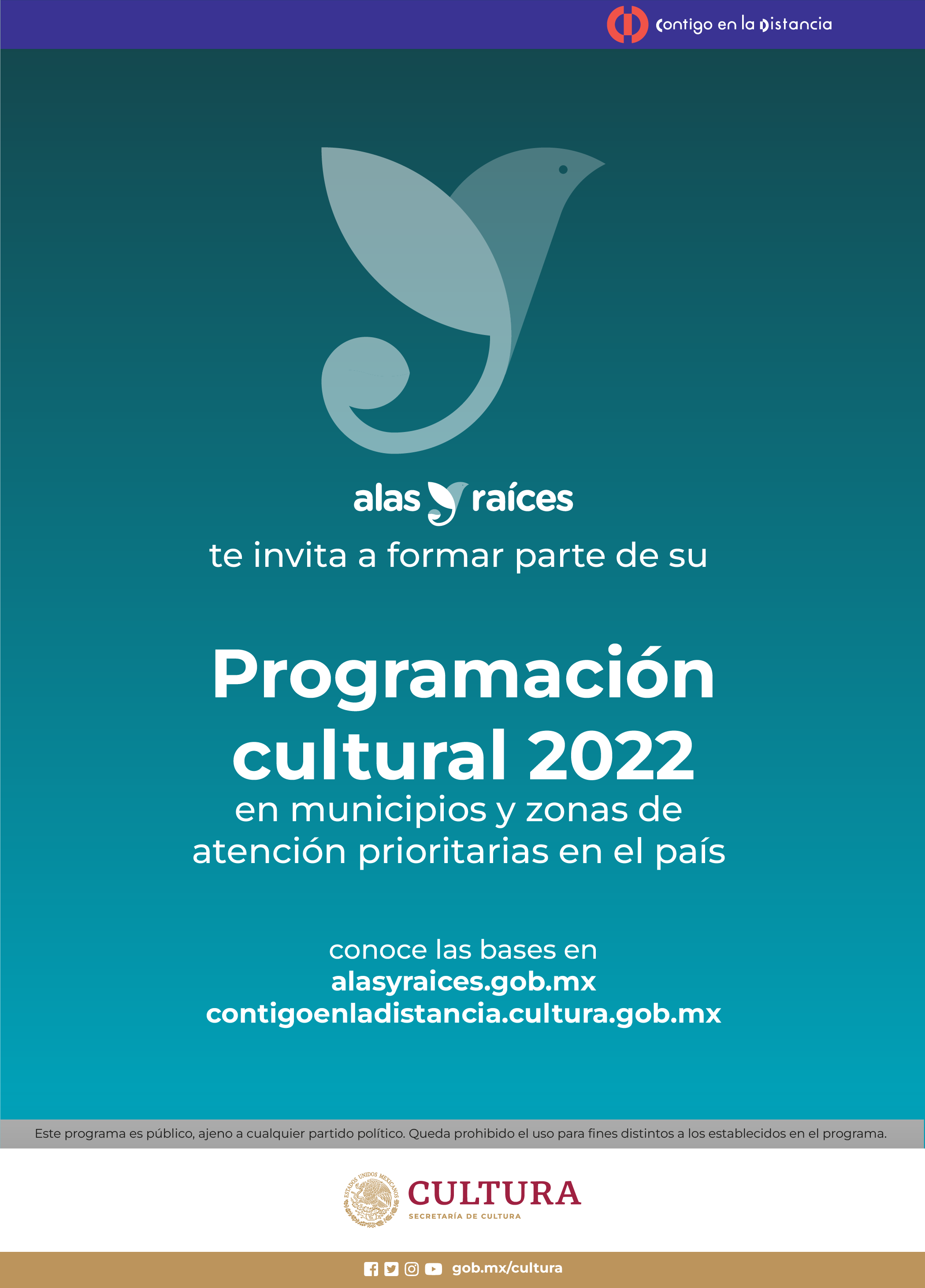 Programación cultural Alas y Raíces 2022