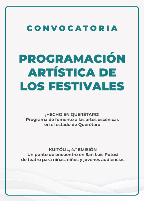 Programación Artística de los Festivales