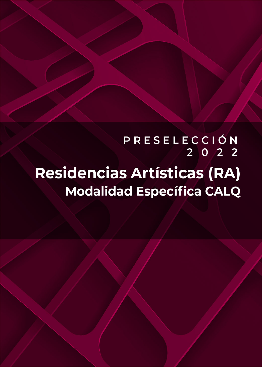 Resultados residencias Artísticas 2022 (Modalidad Específica, CALQ)