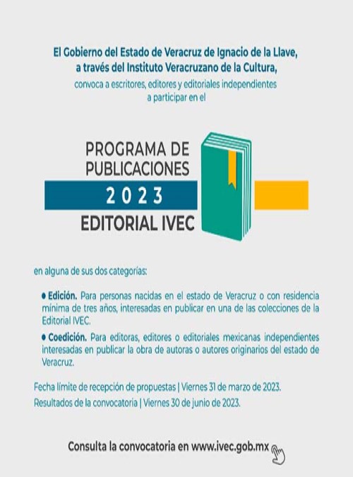 Convocatoria Programa de Publicaciones Editorial IVEC