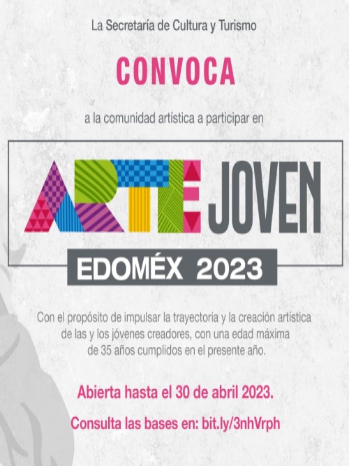 Convocatoria Arte Joven Estado de México