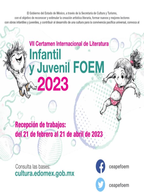 VII Certamen Internacional de Literatura Infantil y Juvenil FOEM 2023