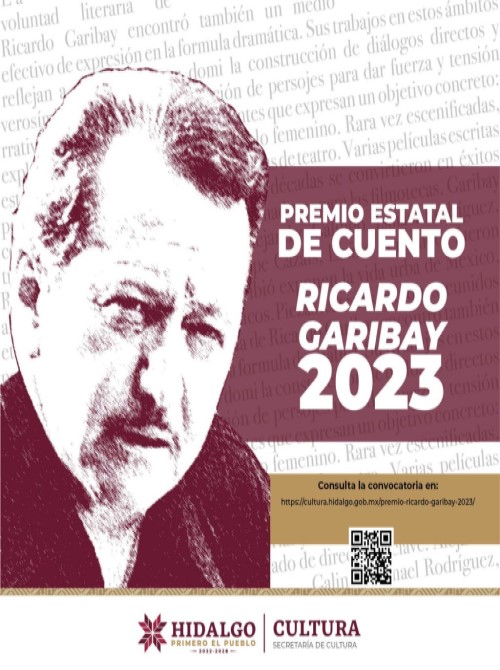 Premio Estatal de Cuento “Ricardo Garibay” 2023