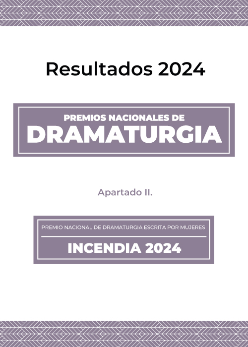 Imagen muestra del resultado de Premios Nacionales de Dramaturgia