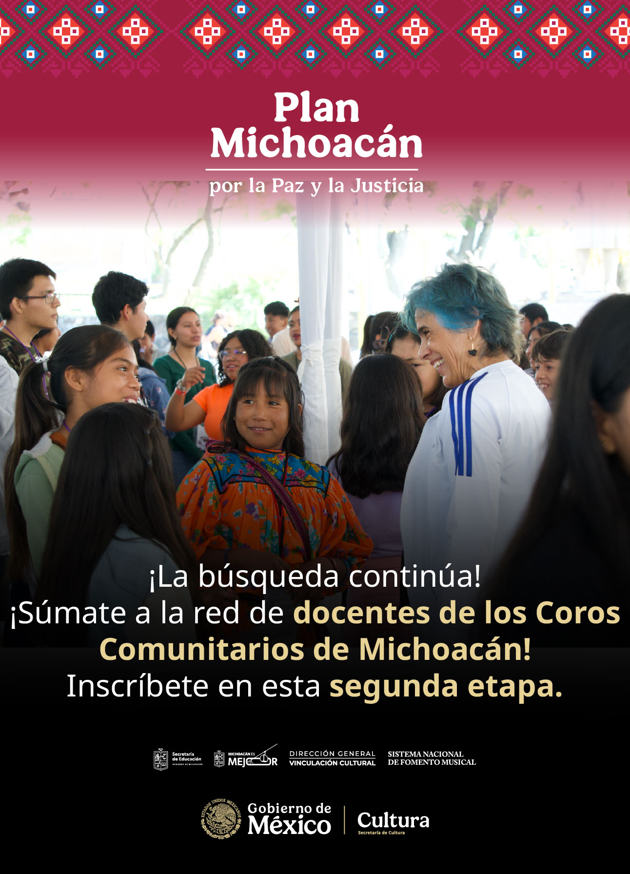 Imagen de Invitación a cantantes y docentes (segunda etapa) 