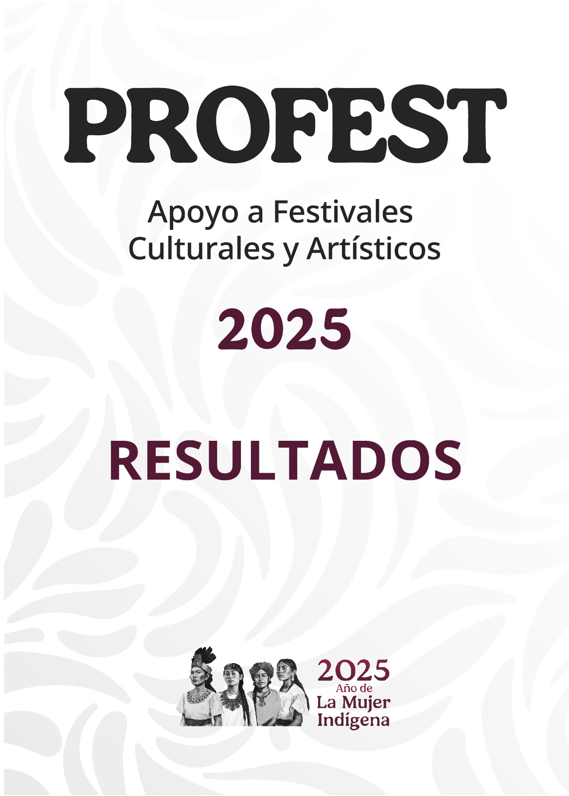 Resultados Apoyo a Festivales Culturales y Artísticos PROFEST 2025