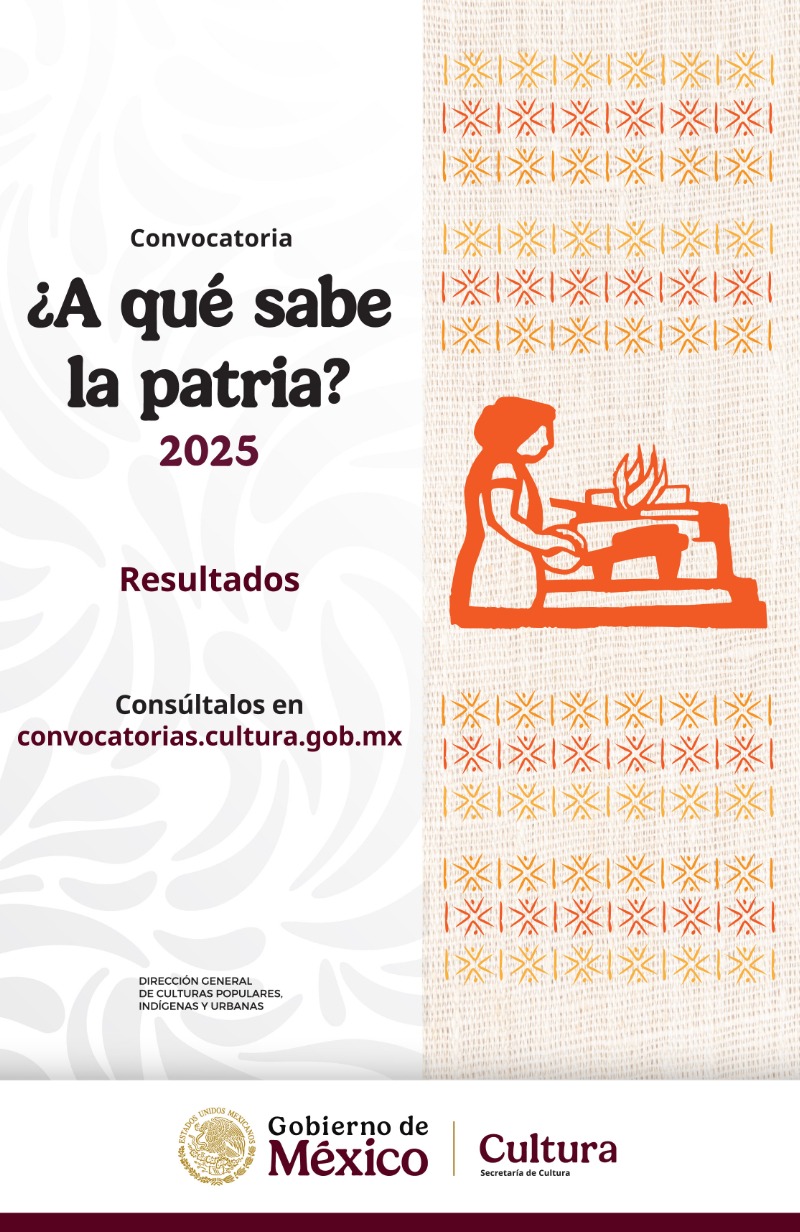 Resultados de la convocatoria ¿A qué sabe la patria? 2025