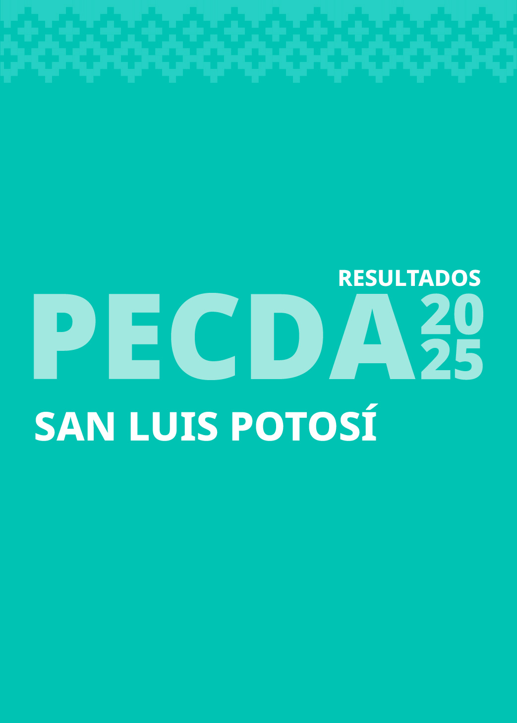 Resultados Programa de Estímulo a la Creación y Desarrollo Artístico (PECDA) San Luis Potosí, 2025