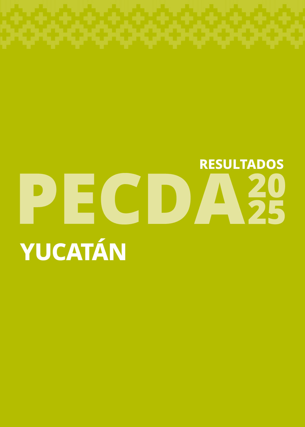 Resultados Programa de Estímulo a la Creación y Desarrollo Artístico (PECDA) Yucatán, 2025 