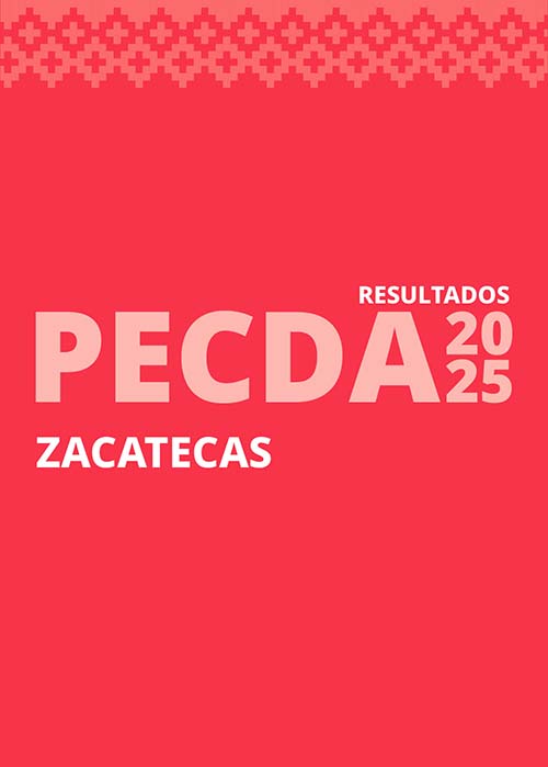 Imagen muestra del resultado de Resultados Programa de Estímulo a la Creación y Desarrollo Artístico (PECDA) Zacatecas, 2025