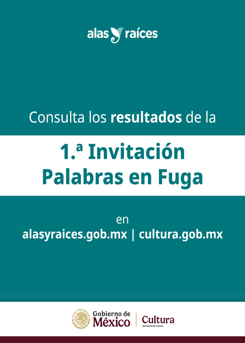 Imagen de Alas y Raíces anuncia las Obras Seleccionadas de la Primera edición de la convocatoria Palabras en fuga
