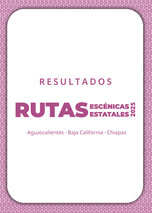 Imagen de Resultados de la Convocatoria Rutas escénicas estatales 2025