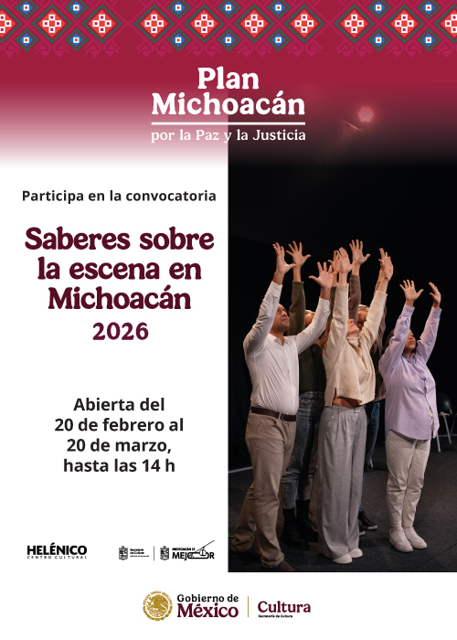 Imagen muestra de Saberes sobre la escena en Michoacán 2026