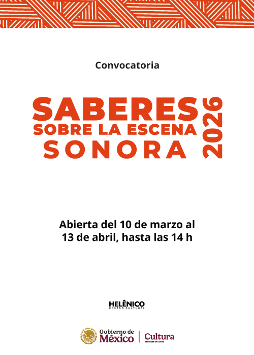 Imagen muestra de Saberes sobre la escena en Sonora 2026 