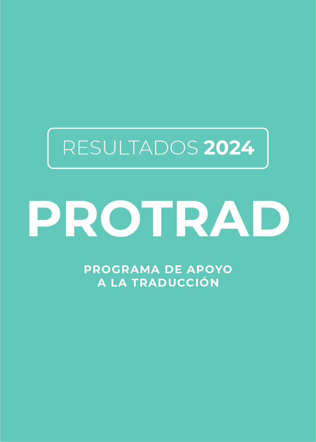 Programa de Apoyo a la Traducción (PROTRAD)