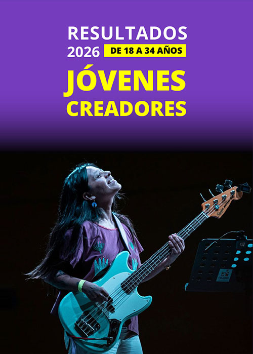 Imagen muestra del resultado de Jóvenes Creadores 2026