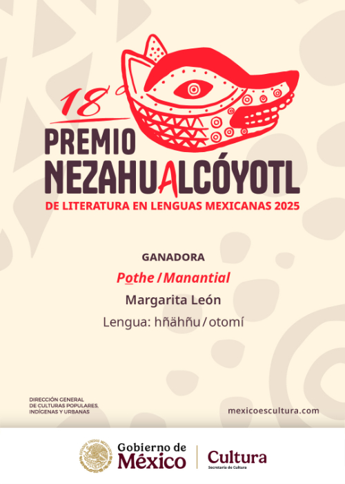 Imagen de 18 Premio Nezahualcóyotl de Literatura en Lenguas Mexicanas